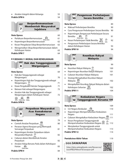 Excel PBD KSSM 2026 Tingkatan 4 /Form 4