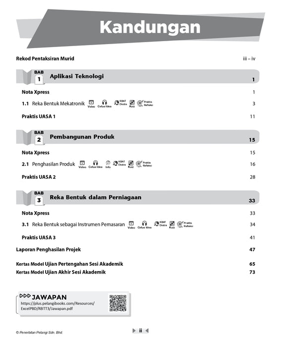 Excel PBD KSSM 2026 Tingkatan 3 /Form 3
