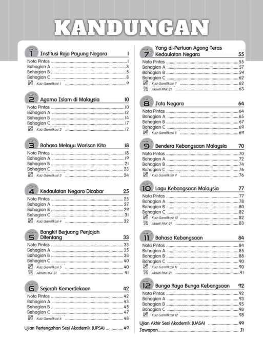 Praktis Prima KSSR 2025 Tahun 5 /Year 5
