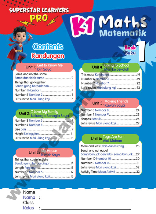 Superstar Learners Pro K1