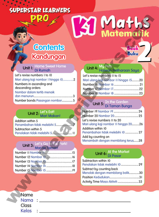 Superstar Learners Pro K1