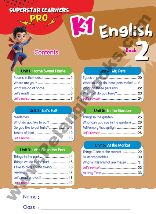 Superstar Learners Pro K1