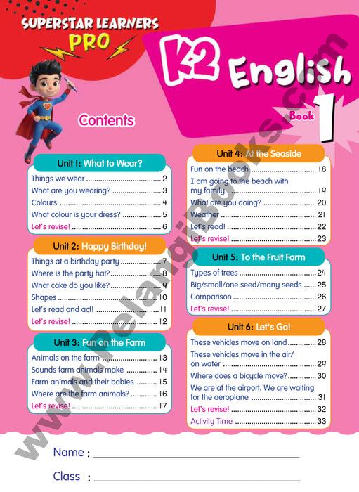 Superstar Learners Pro K2