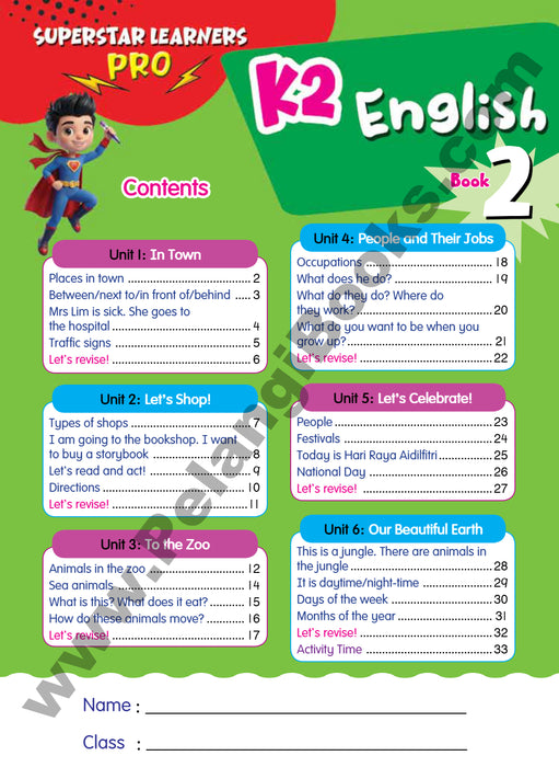 Superstar Learners Pro K2