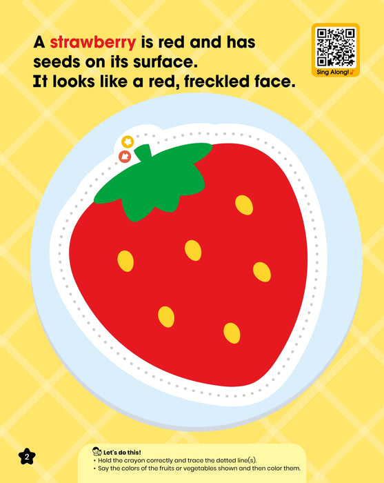 Baby Shark First Coloring Book