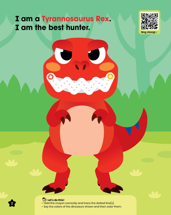 Baby Shark First Coloring Book