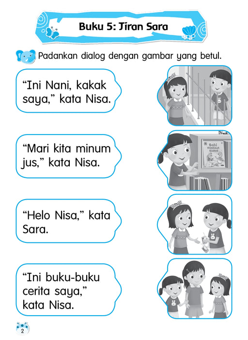 Siri Mudah Baca Buku Aktiviti