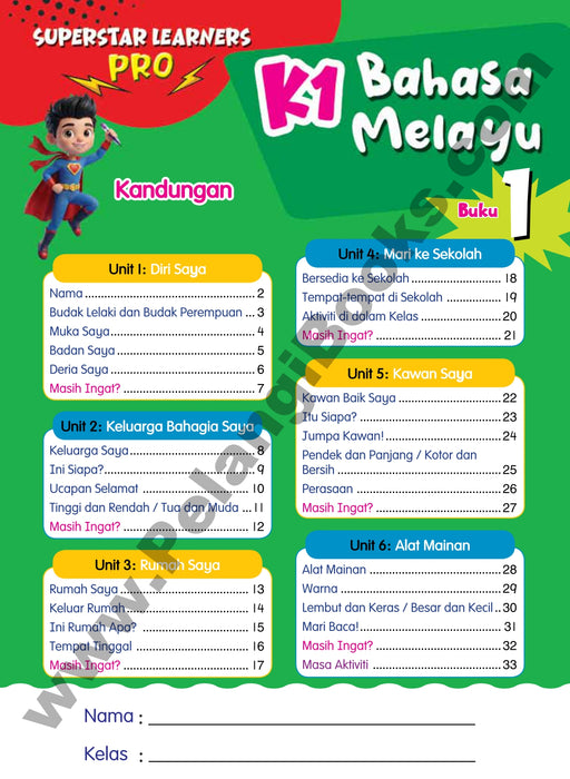 Superstar Learners Pro K1