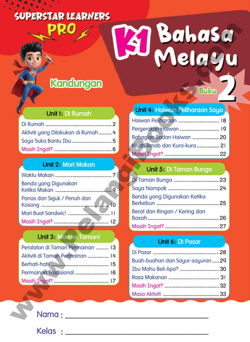Superstar Learners Pro K1