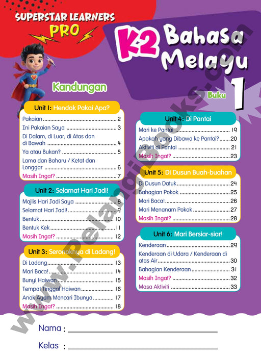 Superstar Learners Pro K2