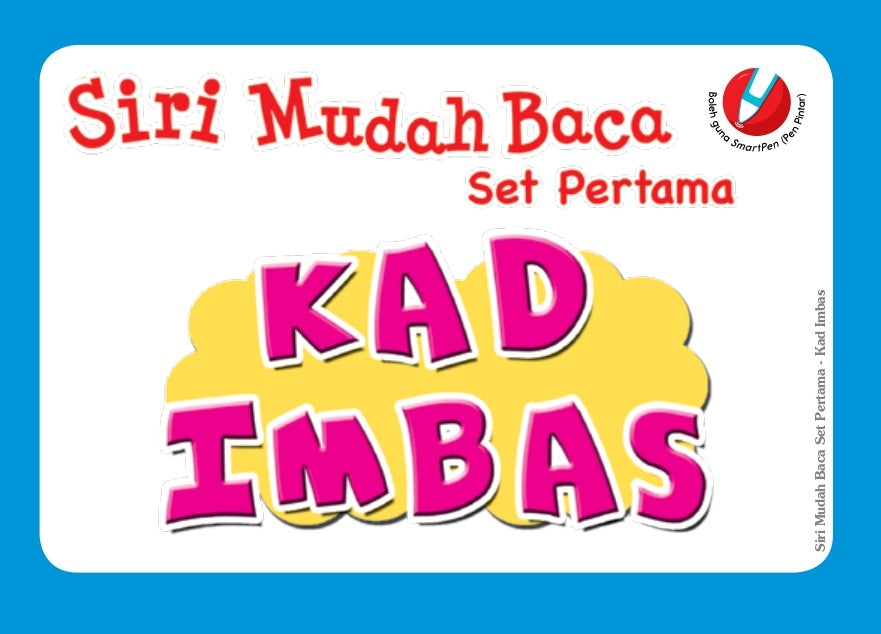 Siri Mudah Baca Set Pertama Kad Imbas