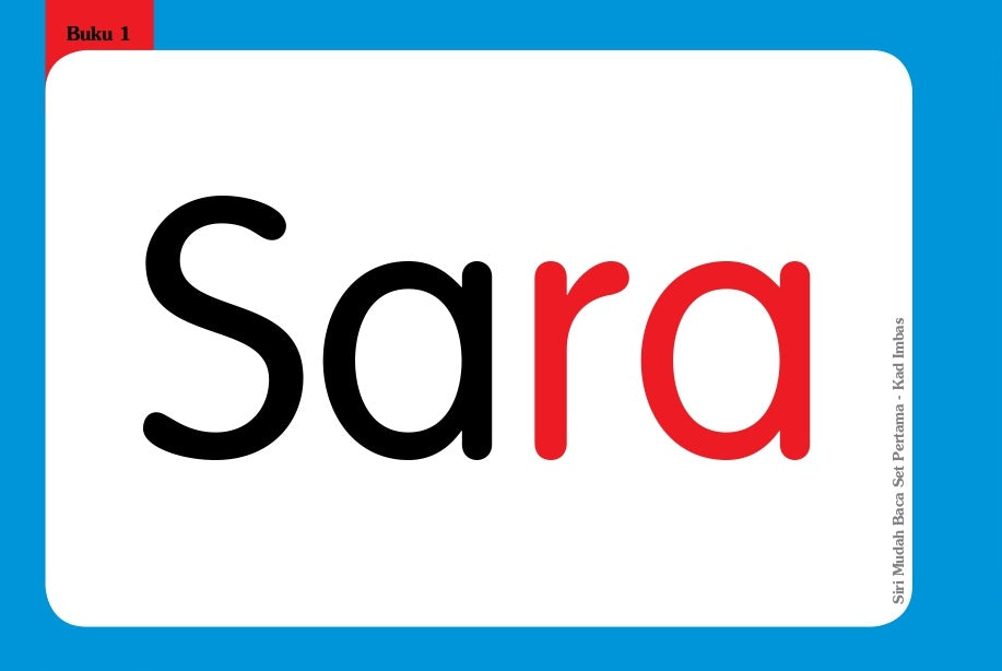 Siri Mudah Baca Set Pertama Kad Imbas