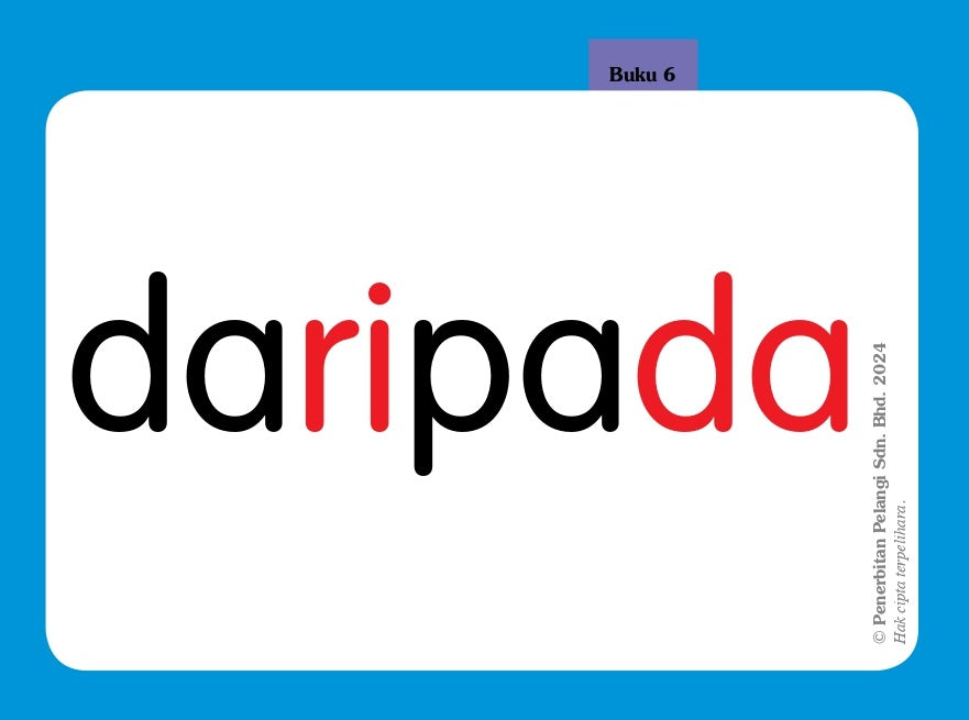 Siri Mudah Baca Set Pertama Kad Imbas