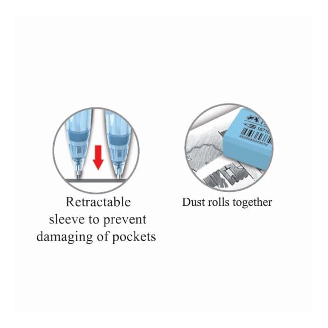 Faber-Castell Needle Grip Mechanical Pencil with Leads