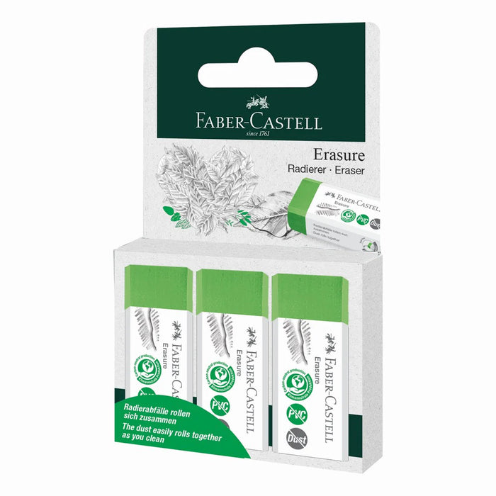 Faber-Castell Erasure PVC-Free & Dust-Free Eraser
