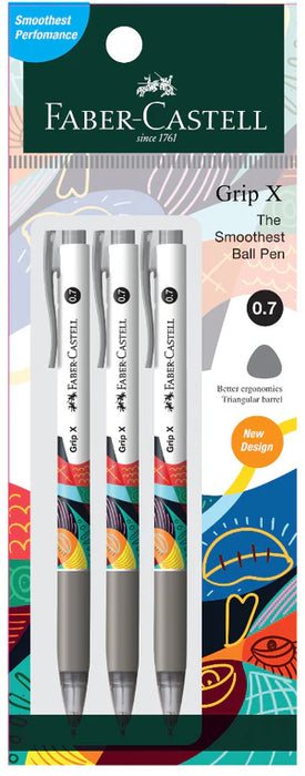 Faber-Castell Grip X5 Ball Pen 3xPB 0.7 mm