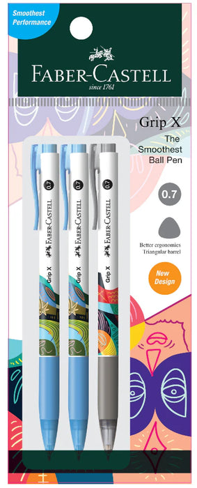 Faber-Castell Grip X5 Ball Pen 3xPB 0.7 mm