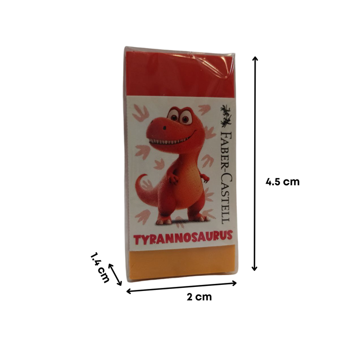 Faber-Castell Jurasaur Eraser PVC-Free & Dust-Free