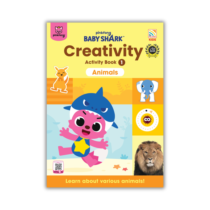 Baby Shark Creativity Activity Book