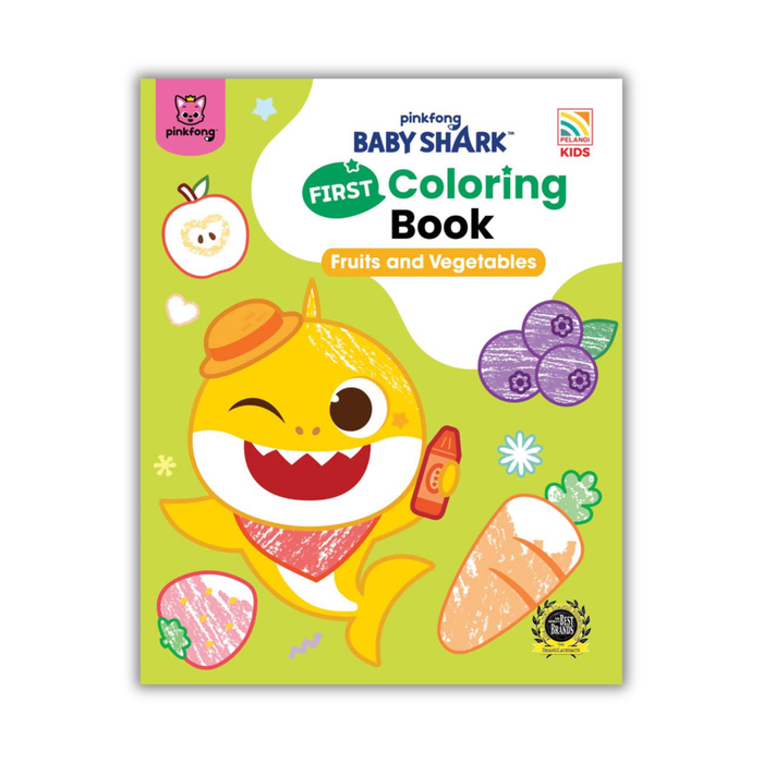 Baby Shark First Coloring Book