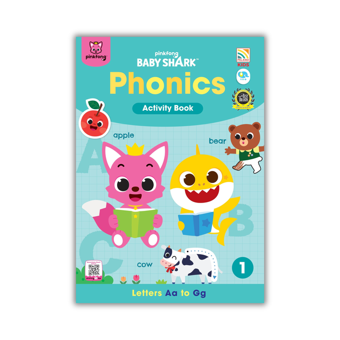 Baby Shark Phonics Activity Book