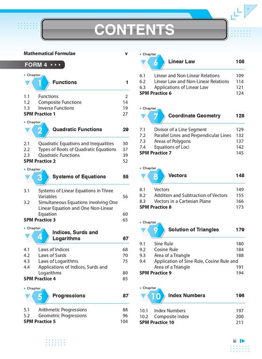 Focus SPM 2023 Additional Mathematics Form 4.5