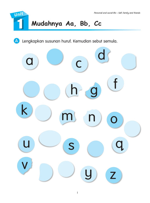 Cambridge Primary Malay Workbook