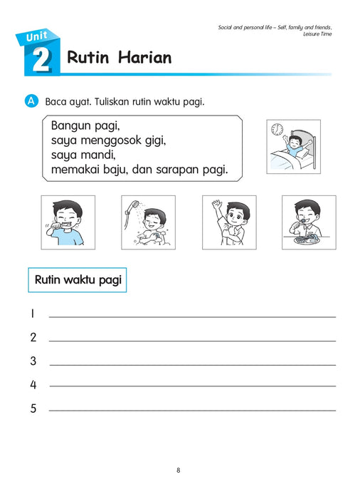 Cambridge Primary Malay Workbook