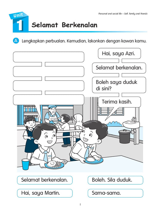 Cambridge Primary Malay Workbook
