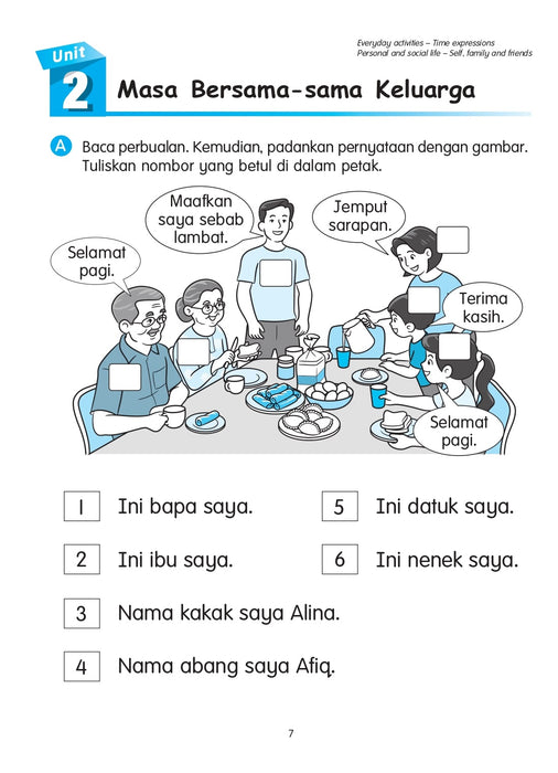 Cambridge Primary Malay Workbook