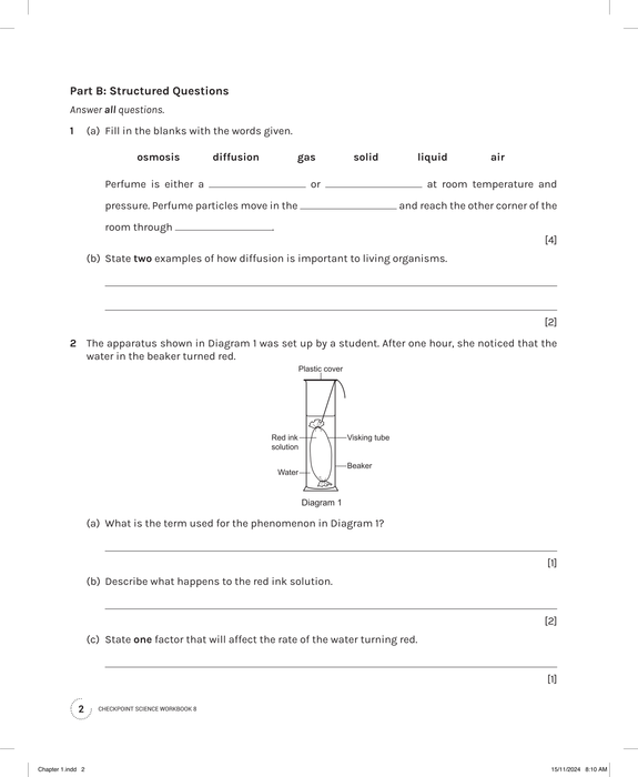 Cambridge Lower Secondary Checkpoint Science