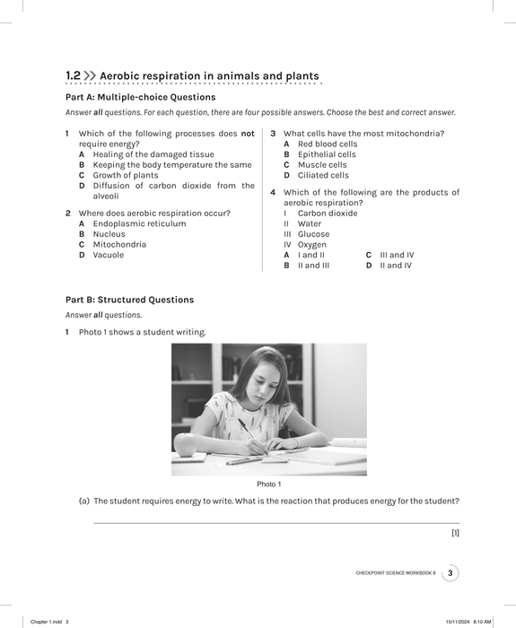Cambridge Lower Secondary Checkpoint Science