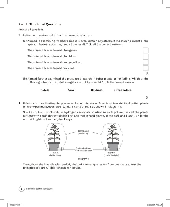 Cambridge Lower Secondary Checkpoint Science