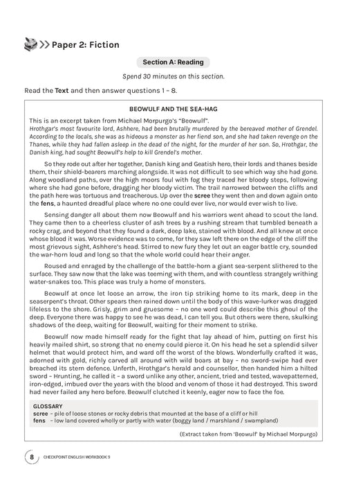 Cambridge Lower Secondary Checkpoint English