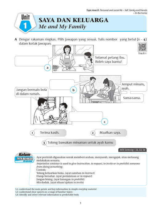 Cambridge IGCSE™ Malay As A Foreign Language Workbook 2nd Edition