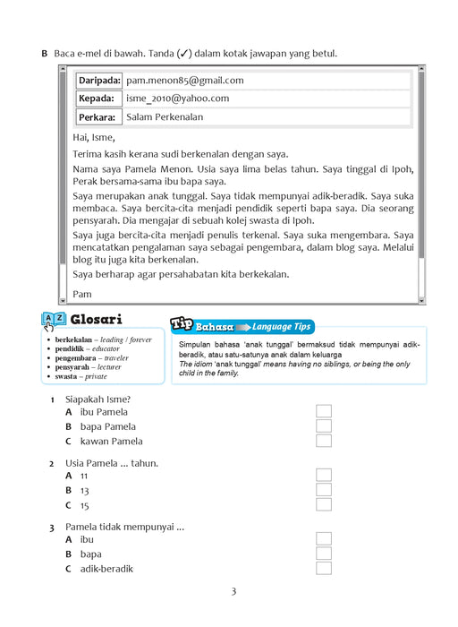 Cambridge IGCSE™ Malay As A Foreign Language Workbook 2nd Edition