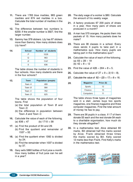 Cambridge IGCSE ™ Mathematics Core and Extended 2nd Edition