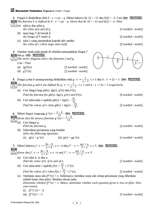 Praktis Topikal Hebat SPM 2024 Matematik Tambahan Tingkatan 5