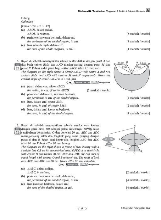 Praktis Topikal Hebat SPM 2024 Matematik Tambahan Tingkatan 5