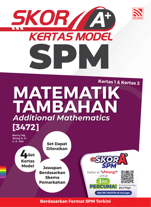 Skor A+ SPM Kertas Model 2024 Matematik Tambahan