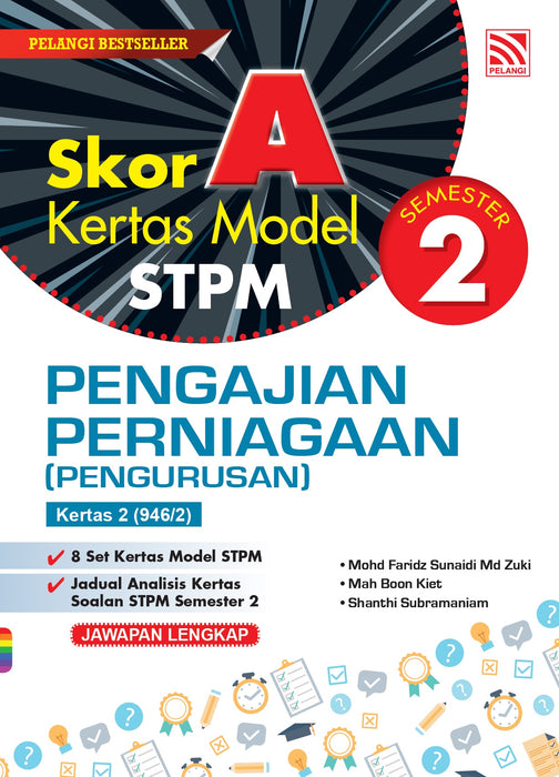 Skor A Kertas Model STPM 2022 Semester 2