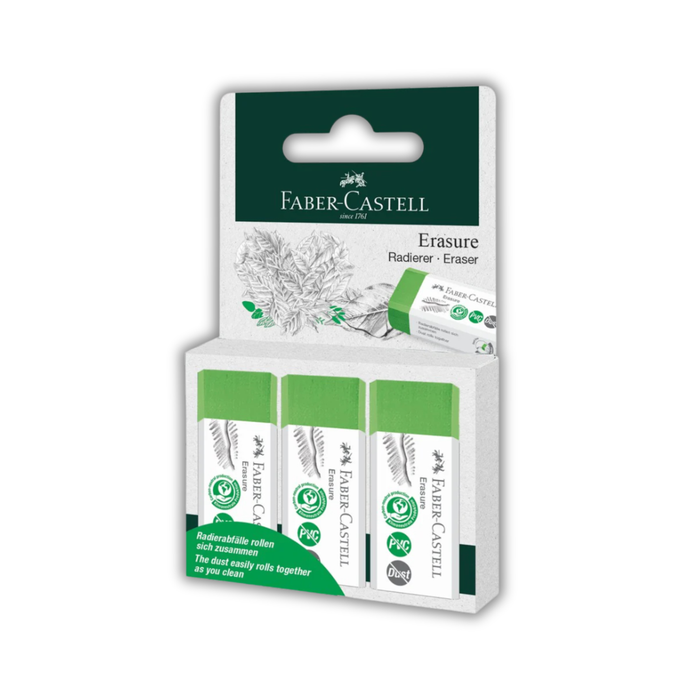 Faber-Castell Erasure PVC-Free & Dust-Free Eraser