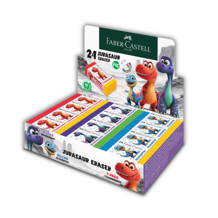 Faber-Castell Jurasaur Eraser PVC-Free & Dust-Free