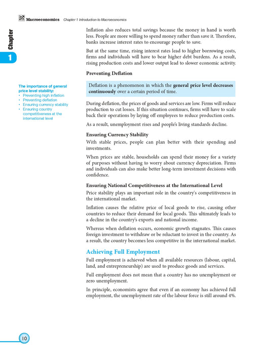 Higher Education Series Macroeconomics