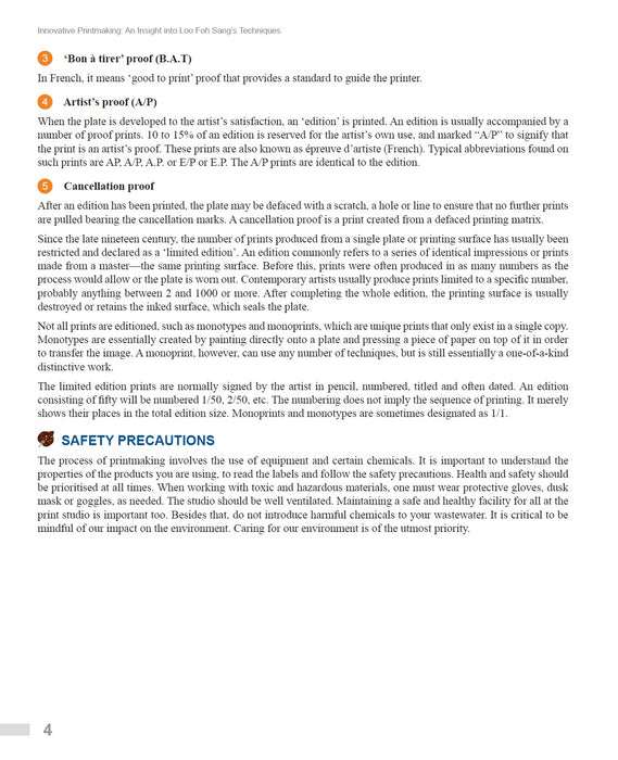 Seni Cetakan Inovatif Tinjauan tentang Teknik Loo Foh Sang