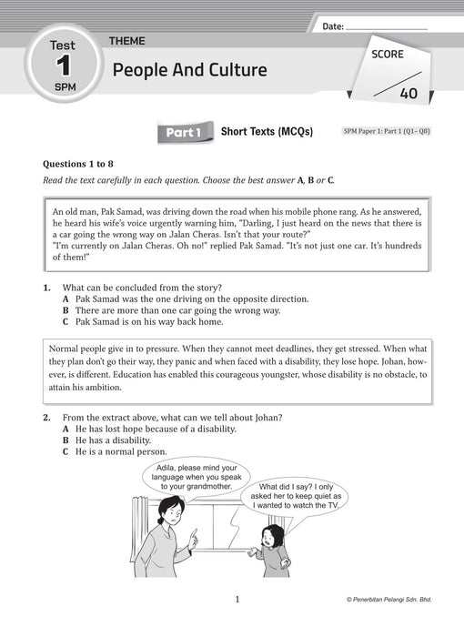 Get Ready SPM 2022 English Form 5