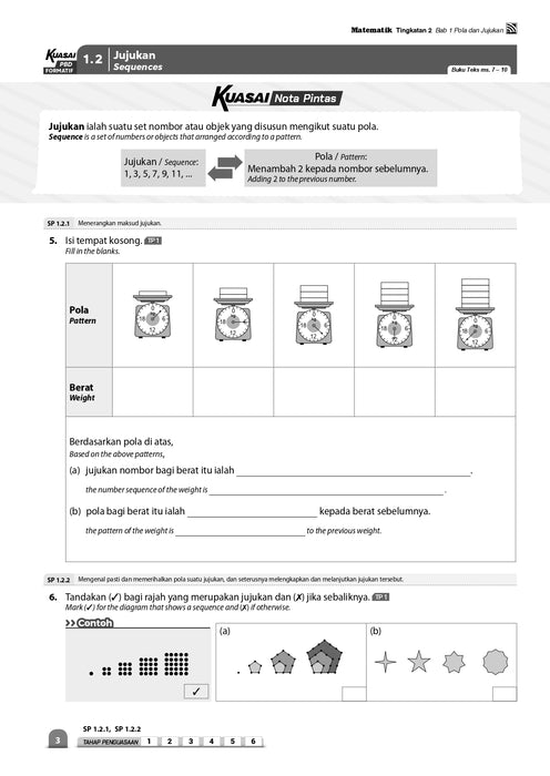 Kuasai PBD 2024 Matematik Tingkatan 2