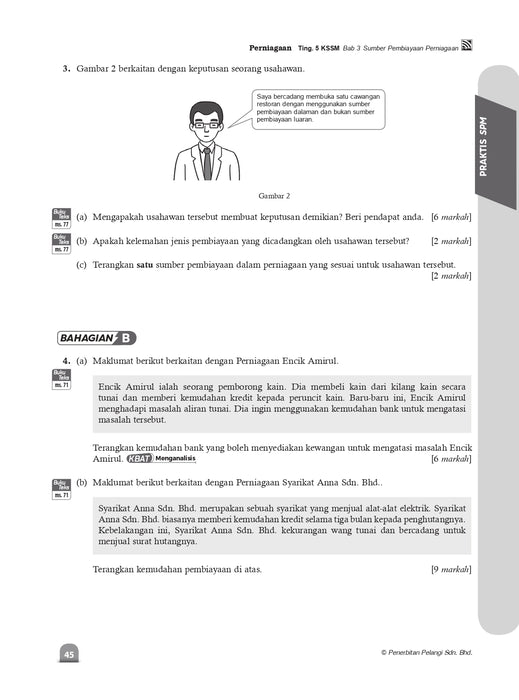 Kuasai PBD 2024 Perniagaan Tingkatan 5