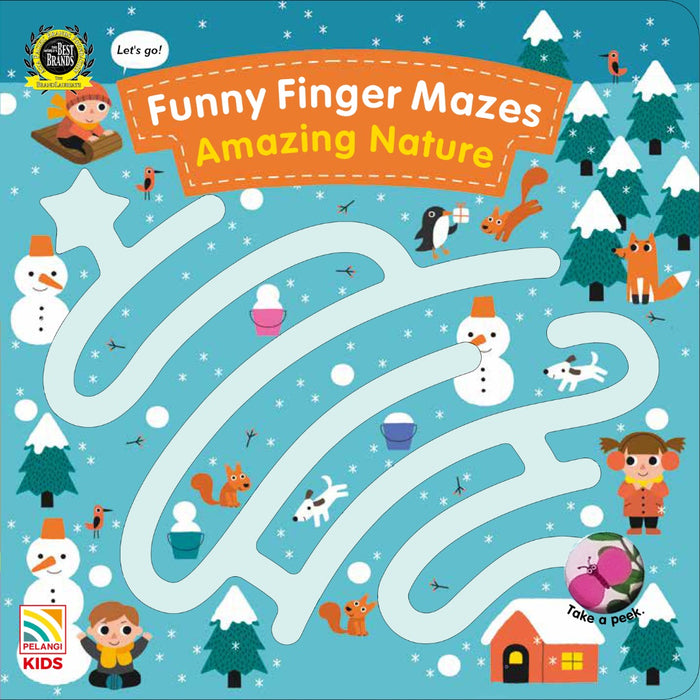 Funny Fingers Mazes
