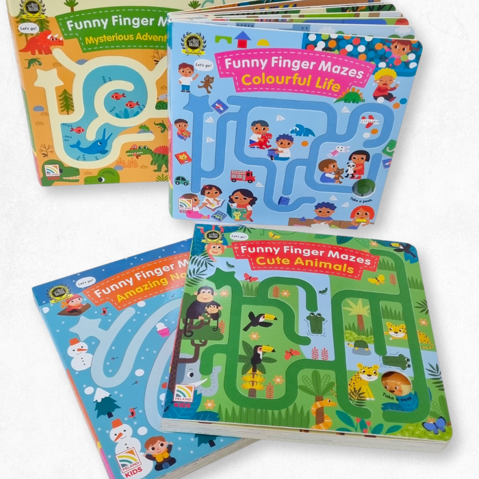 Funny Fingers Mazes